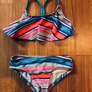 Girls Two Piece Swimsuit
